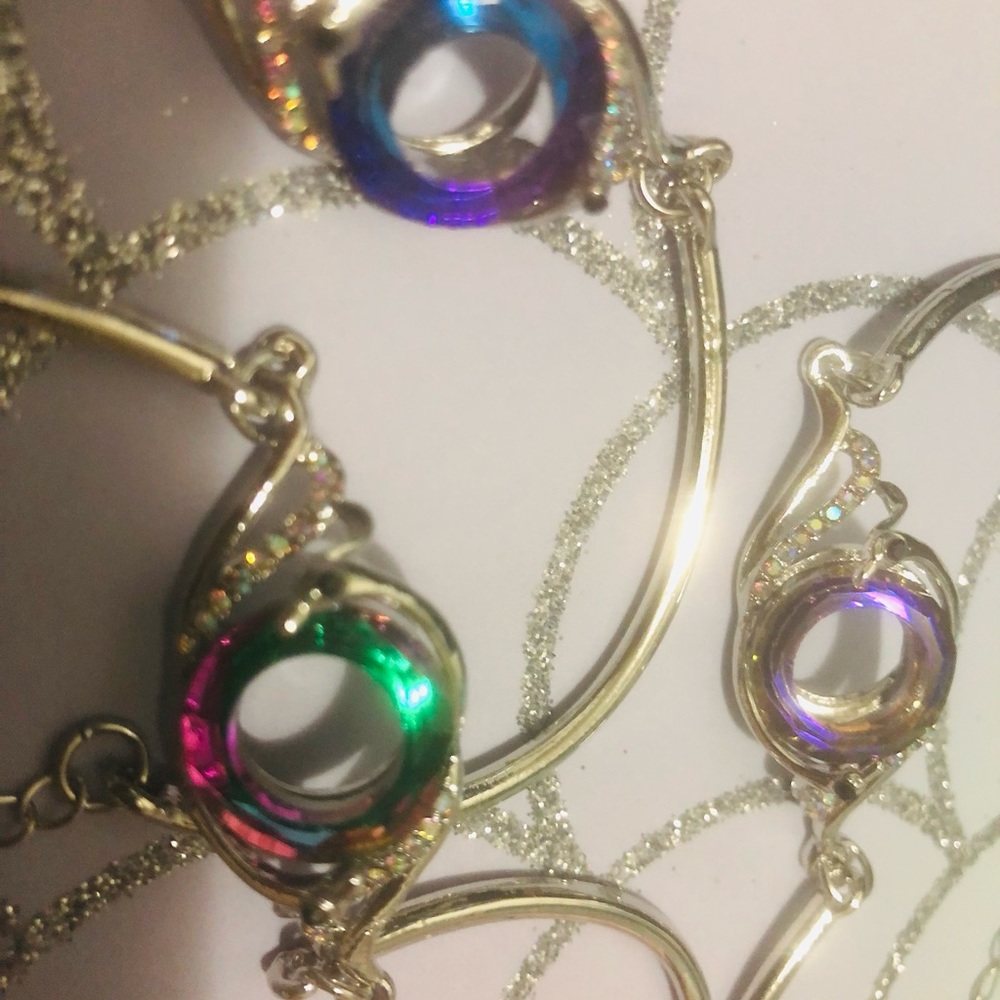 Ocean Eye Real Silver Bracelets Multiple Colors I… - image 5